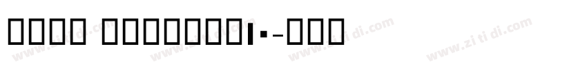 Aban Regular10字体转换
